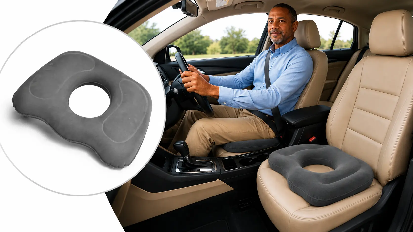 Inflatable Orthopaedic Seat Cushion